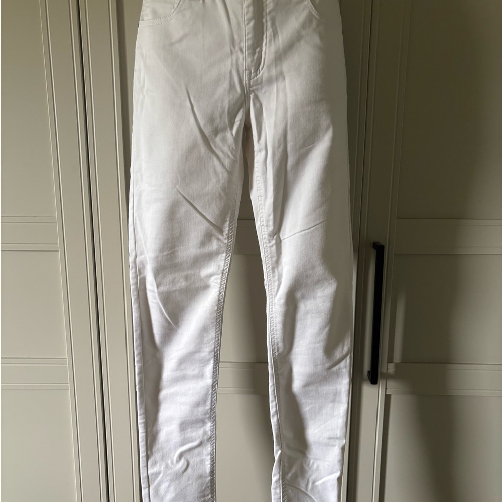 Material Girl White Skinny Pants